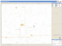 Ottawa County, KS Wall Map Zip Code