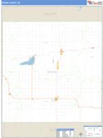 Rooks County, KS Wall Map