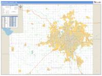 Sedgwick County, KS Wall Map Zip Code