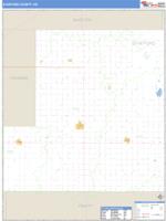 Stafford County, KS Wall Map Zip Code