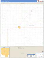 Stevens County, KS Wall Map Zip Code