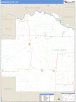 Wabaunsee County, KS Wall Map Zip Code