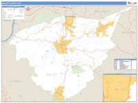 Bullitt County, KY Wall Map Zip Code