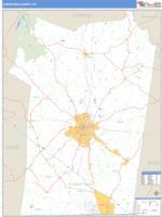 Christian County, KY Wall Map Zip Code