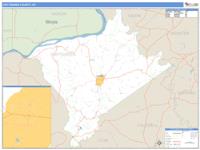 Crittenden County, KY Wall Map