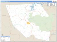 Edmonson County, KY Wall Map Zip Code