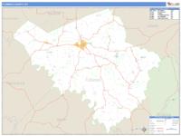 Fleming County, KY Wall Map Zip Code