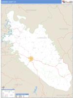 Garrard County, KY Wall Map Zip Code