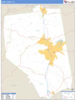 Grant County, KY Wall Map Zip Code