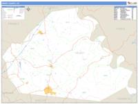 Henry County, KY Wall Map Zip Code