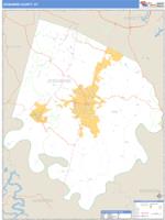 Jessamine County, KY Wall Map Zip Code