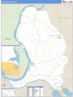 Livingston County, KY Wall Map Zip Code