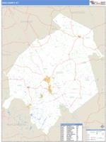 Ohio County, KY Wall Map Zip Code