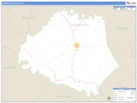 Robertson County, KY Wall Map Zip Code