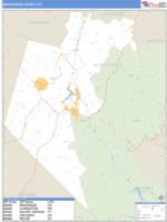 Rockcastle County, KY Wall Map