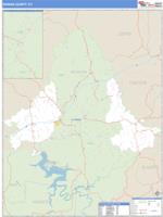 Rowan County, KY Wall Map Zip Code