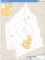 Scott County, KY Wall Map Zip Code