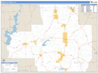 Bienville County, LA Wall Map Zip Code