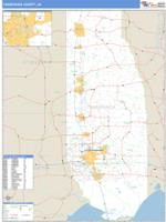 Tangipahoa County, LA Wall Map