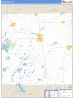 Barry County, MI Wall Map Zip Code