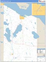 Cheboygan County, MI Wall Map