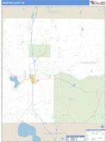 Crawford County, MI Wall Map