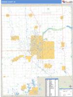Genesee County, MI Wall Map Zip Code