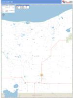 Luce County, MI Wall Map Zip Code