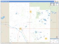 Ogemaw County, MI Wall Map Zip Code