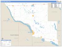 Big Stone County, MN Wall Map