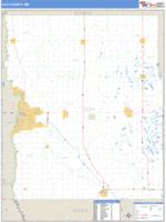 Clay County, MN Wall Map