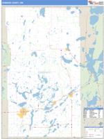 Hubbard County, MN Wall Map