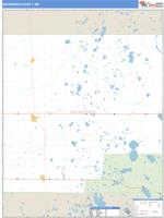Mahnomen County, MN Wall Map Zip Code