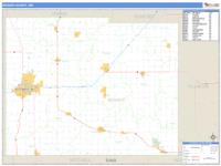 Mower County, MN Wall Map