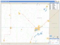 Nobles County, MN Wall Map Zip Code