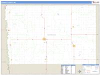 Norman County, MN Wall Map Zip Code