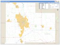 Olmsted County, MN Wall Map