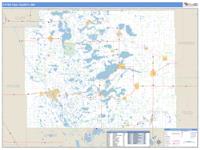 Otter Tail County, MN Wall Map