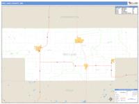 Red Lake County, MN Wall Map Zip Code