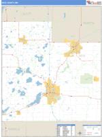 Rice County, MN Wall Map Zip Code