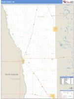 Wilkin County, MN Wall Map Zip Code