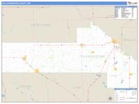 Yellow Medicine County, MN Wall Map Zip Code