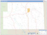 George County, MS Wall Map Zip Code