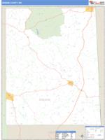 Greene County, MS Wall Map Zip Code