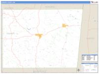 Kemper County, MS Wall Map