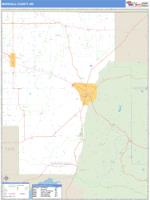 Marshall County, MS Wall Map Zip Code