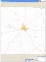 Neshoba County, MS Wall Map Zip Code