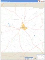 Neshoba County, MS Wall Map