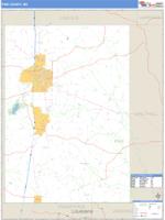 Pike County, MS Wall Map Zip Code