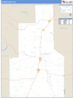 Quitman County, MS Wall Map Zip Code